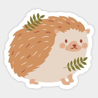 Cute Hedgehog Sticker